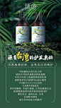 谜色 源自台湾 段子图设计 洗护产品 热带雨林植物 产品说明 海报设计