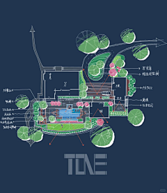 每日园林采集到01-景观平面图-Plan