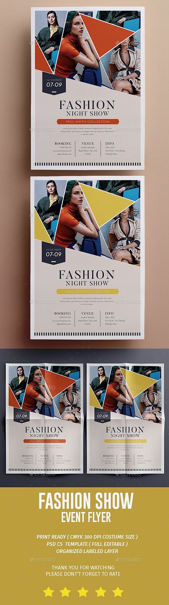 Fashion Show Flyer T...