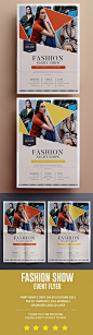 Fashion Show Flyer Template PSD. Download here: https://graphicriver.net/item/fashion-show-flyer/17237196?ref=ksioks