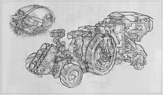 vehicles sketch John...