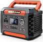Amazon.com: PROGENY 300W 便携式电源站,299Wh 备用电池带交流插座,调节直流 12V,USB-C和无线充电太阳能发电机,适用于露营 CPAP 紧急家庭户外房车厢: Electronics
