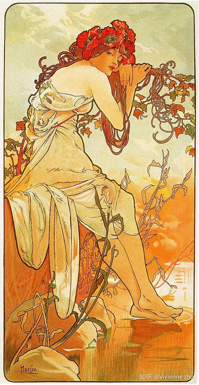 被偷走海报的画家-慕夏Alphonse ...