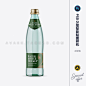 8002矿泉水纯净水包装透明塑料瓶子PS样机品牌VI设计yellowimages