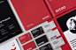 Autea Branding & Web Design : The Autea logotype was constructed on the basis of five identical circles whose transformations made it possible to create a group of characteristic letters. The elements of the logotype find wider application throughout 