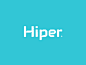 Hiper®  logotype design ✏ modern logotype type hiper typography brand.png