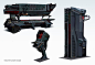 Killzone Mercenary Props, Andrew Ley : Had lots of fun working on these station console concepts