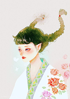 ※绿叶♥永不凋谢※采集到水彩
