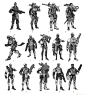 Amazon Game Studios: Crucible Character Concepts 