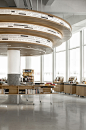 FangTing Bookstore / A9A rchitects,Ceiling on the first floor. Image © XINGZAI