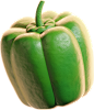 美食快餐 404 3D 立体 卡通 电商 插画 图标 png PSD 免抠 设计 素材Bell pepper_3D
