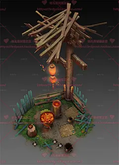 游戏美术素材/3D角色场景地编参考图片/大师作品/手绘上色/CG原画-淘宝网