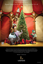 Christmas Circus festive Hong Kong wonder animals stars Display