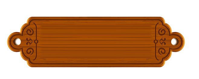 棕色横条标签按钮png (3)