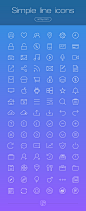90枚iOS 7风格图标