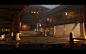 Feudal Japan Monastery - Artstation Challenge - UE4, Daniel Harris : My entry for the Feudal Japan Artstation challenge. The scene was rendered in UE4 using dynamic lighting and a majority of the materials were created using Substance Designer/Painter. Th