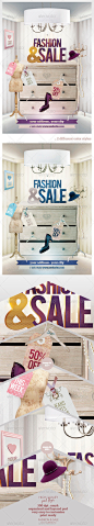 Fashion & Sale Flyer Template - GraphicRiver Item for Sale