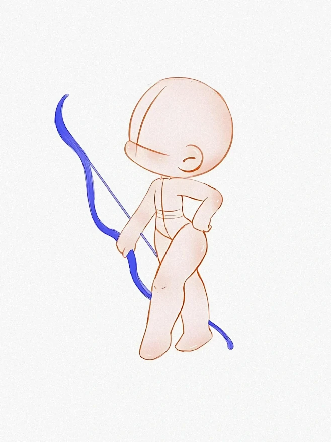 Q版｜弓箭手 - 小红书