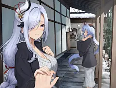 [插画搬运]与阿晴的温泉旅行 178