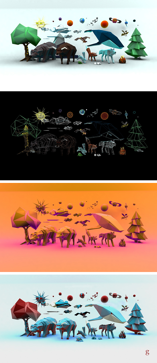 Low Poly models for ...