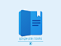 google play books icon - material inspired