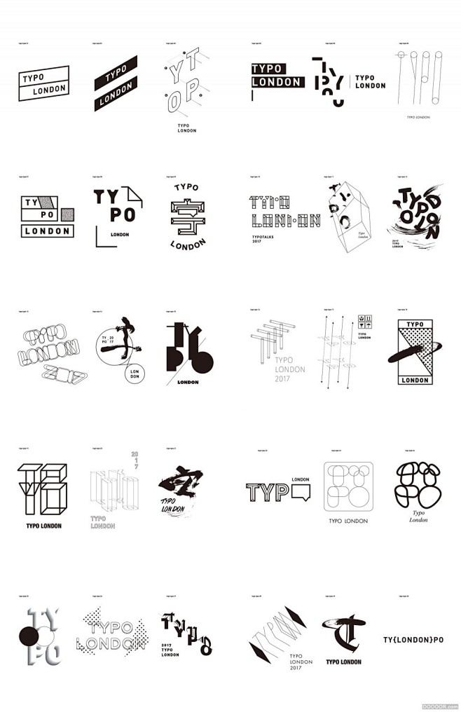 2017TYPO伦敦排版设计研讨会品牌重...