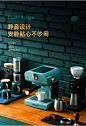 Petrus/柏翠 复古咖啡机家用小型全半自动意式商用蒸汽一体打奶泡-tmall.com天猫