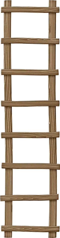阶梯 木梯 梯子 PNG