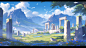 It_is_an_animated_landscape_scene_with_mountains_blue_flowe_dbc833cb-2c64-4455-8aff-c5ce6e6f6934.png (1456×816)