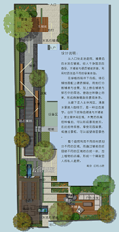 在路上的阳光采集到私家庭院平面