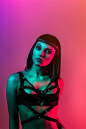 Beauty Photography by James Zwadlo : London-based art director and photographer James Zwadlo plays with light, shadow and vibrant colors to produce these powerful images.<br/>More beauty photography via Behance