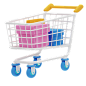 Shopping Cart 3D Illustration