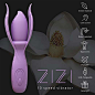 Amazon.com: Radiant Lotus - Zizi 10 Speed Vibrator | Waterproof | USB Rechargeable | Travel Size: Health & Personal Care