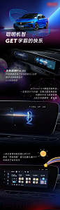 汽车科技互联酸性长图海报-源文件