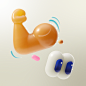 Behance 上的 NAVER 3D Icon - The Family Month