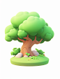 NJ_Tree_3D_icon_Clay_cartoon_Nintendo_cute_smooth_glos_24a4d522-cebc-4c65-a092-abfb09494b05