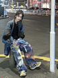 OOTD｜针织牛仔的街头混搭