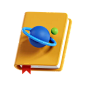 Art Book 3D Icon