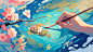 ls7623_A_hand_holding_an_artists_brush_painting_the_river_in_sp_12447926-fc57-4e1e-820c-a0315052dd43