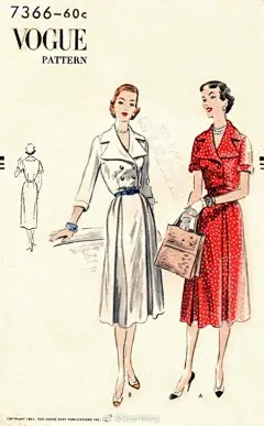 Vintage Vogue cover
hg时装插画#创意表白大赛# ​​​​
