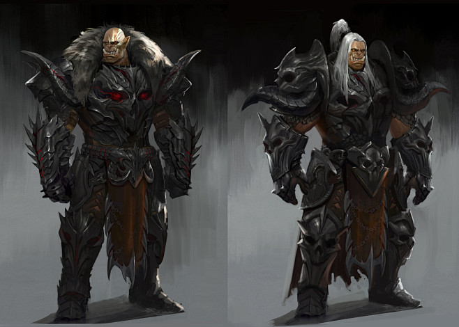 orc armor  A/B, jaeh...