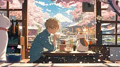 夏目友人帐 | 夏目和猫咪老师壁纸~ - 小红书