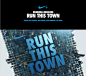 Nike+ Run This Town#字体#