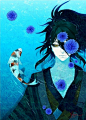 #小清新# #靛蓝调# #治愈系# And the next time we take a dark blue shower.