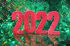 新年背景2022。