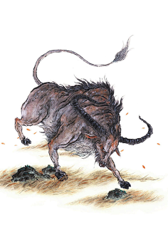 到【神兽】【山海经】【神话生物】【异兽】↓↓↓采集山海經-輈輈
