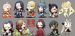 桃小妮采集到日系插画