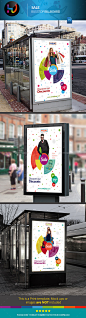 Sale Bus Stop Billboard - Signage Print Templates