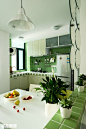 设计师连君曼作品 绿色清爽田园风格单身公寓装修效果图 - 软装饰 - 暴走装修