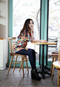 ▼SonYounJu▲131106图片_SSoami旧图(惹眼满版色彩连衣裙)_孙允珠吧_百度贴吧